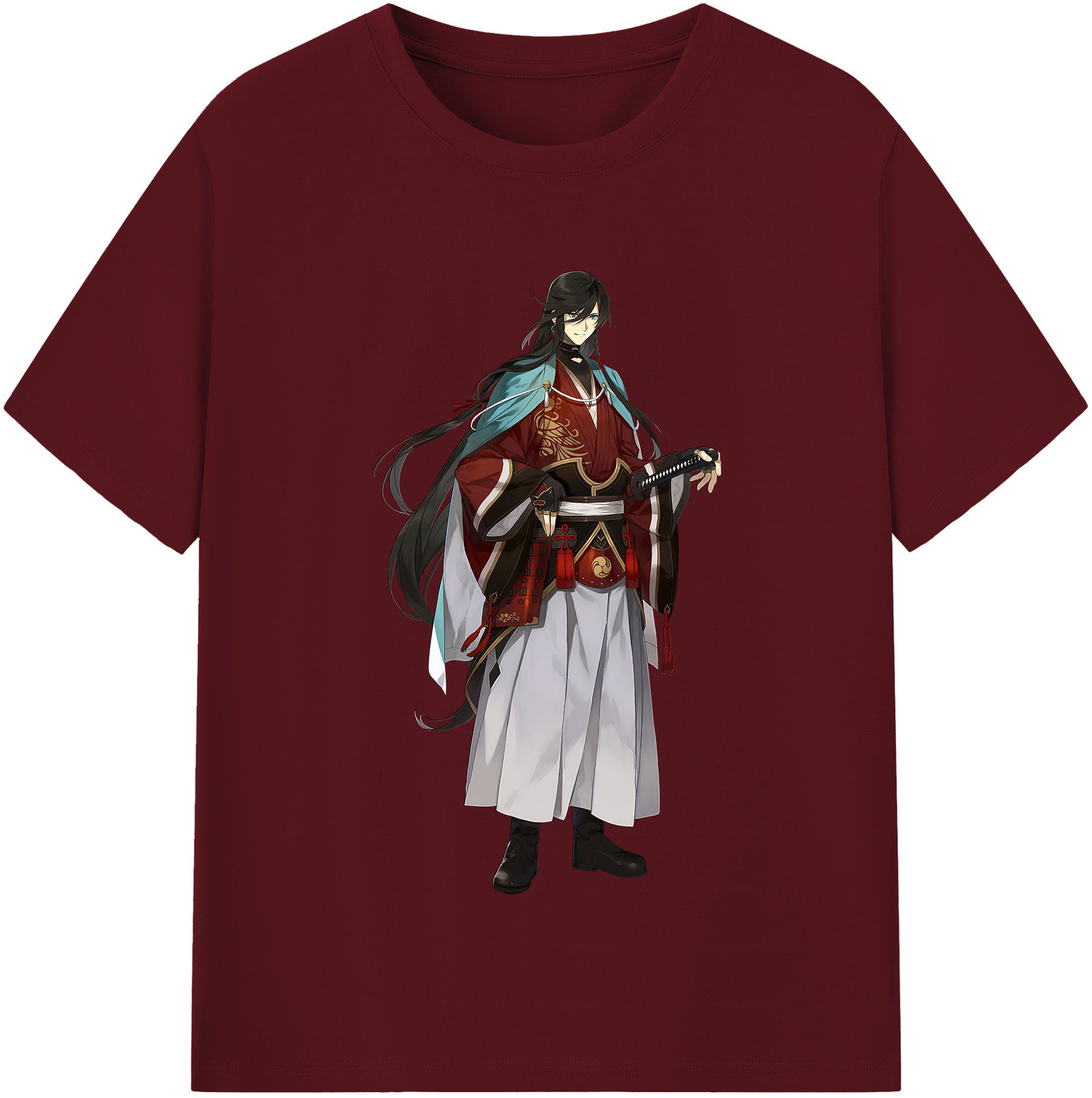 （画像用） 刀剣乱舞 Touken Ranbu 綿100％半袖Tシャツ（フロントプリント）